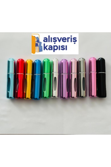 AlışverişKapısı Doldurulabilir Mini Parfüm Şişesi