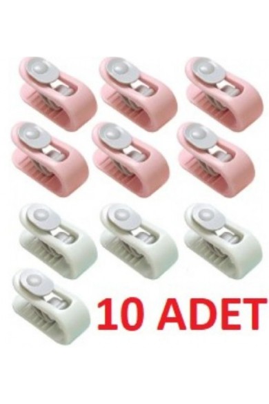Mandallı Yorgan Sabitleme Klipsi 10 Adet