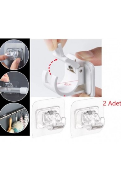 Yaylı Boru ve Kablo Düzenleyici Halka Kendinden Yapışkanlı 2 li